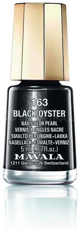 Top Prodej Mavala Minicolor Nail Care - Lak na nehty Black Oyster č.163 5 ml