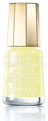 Výhodná Nabídka Mavala Minicolor Nail Care - Lak na nehty Lemon Cream č.179 5ml