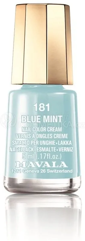 Mavala Minicolor Nail Care - Lak na nehty Blue Mint č.181 5ml Koupit Online