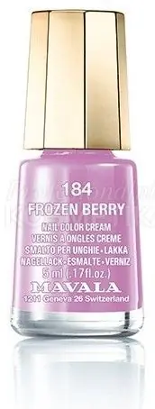 Mavala Minicolor Nail Care - Lak na nehty Frozen Berry č.184 5ml Hit Sezóny
