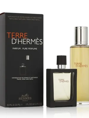 Omezená Nabídka Hermès Terre D'Hermès Parfém plnitelný 30 ml + Parfém náplň 125 ml M