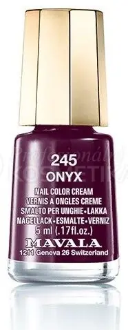 Výprodej Mavala Minicolor Nail Care - Lak na nehty č. 245 Onyx 5 ml