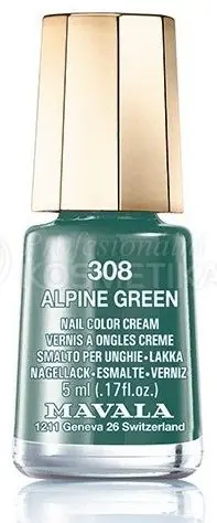 Mavala Minicolor Nail Care - Lak na nehty č. 308 alpine green 5 ml Tovární Cena