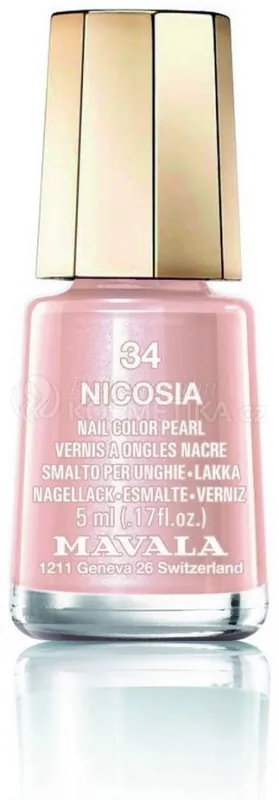 Mavala Minicolor Nail Care - Lak na nehty č. 34 Nicosia 5 ml Hit Sezóny