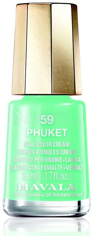 Mavala Minicolor Nail Care - Lak na nehty č. 59 Phukez 5 ml Rychlé Dodání