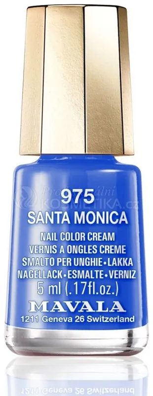 Rychlé Dodání Mavala minicolor Nail Care - Lak na nehty č. 975 Sant monika 5 ml