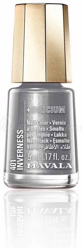 Mavala Minicolor Nail Care - Lak na nehty č. 401 Inverness s křemíkem 5 ml Novinka