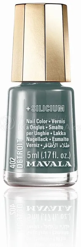 Rychlé Dodání Mavala Miicolor Nail Care - Lak na nehty č. 402 Detroit s křemíkem 5 ml