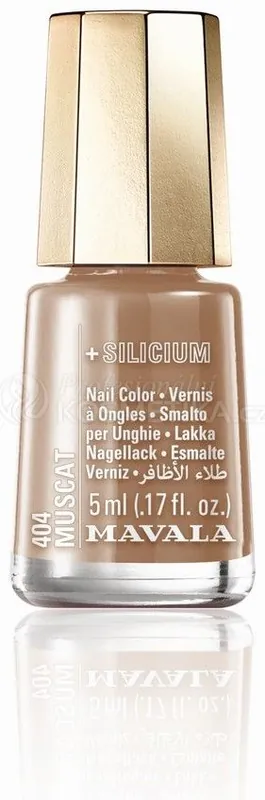 Mavala Minicolor Nail Care - Lak na nehty č, 404 Muscat s křemíkem 5 ml Značkový