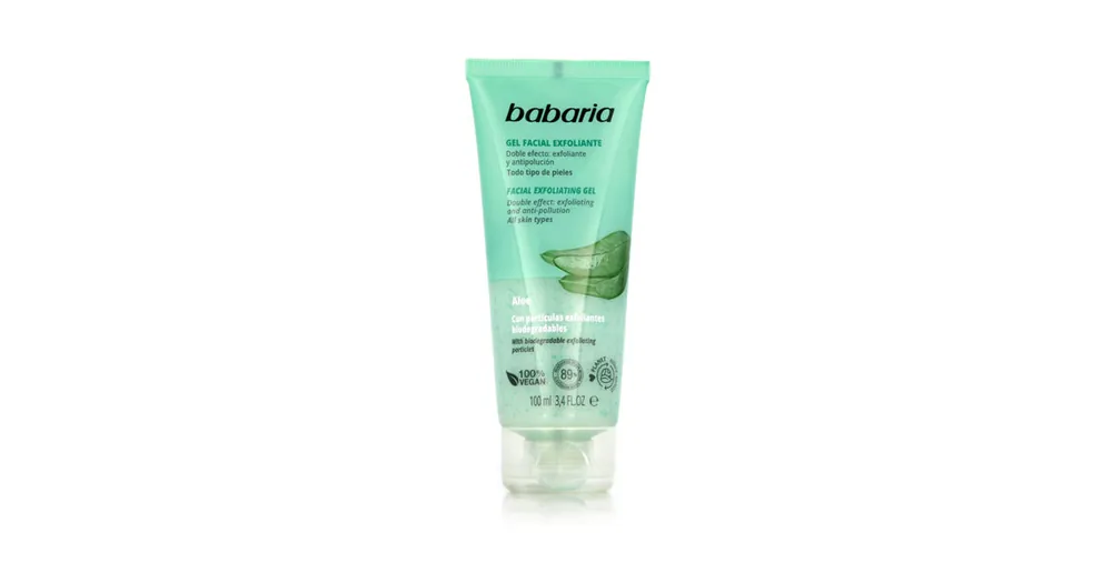 Babaria Aloe Vera Gel Exfoliante Facial 100 ml Rychlé Dodání