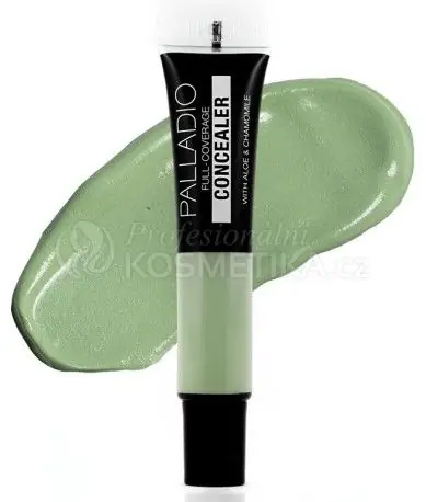 Palladio Full-coverage Concealer Green Tea - Plně krycí korektor 9 ml Výhodná Nabídka