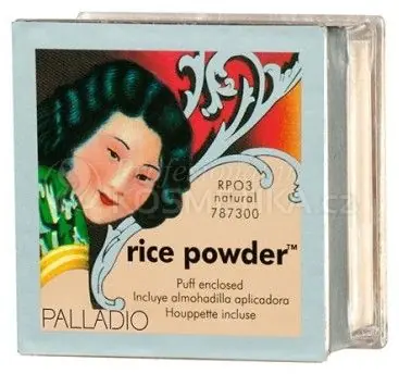 Novinka Palladio Rice Powder Natural - Rýžový sypký pudr č. 3 17 g