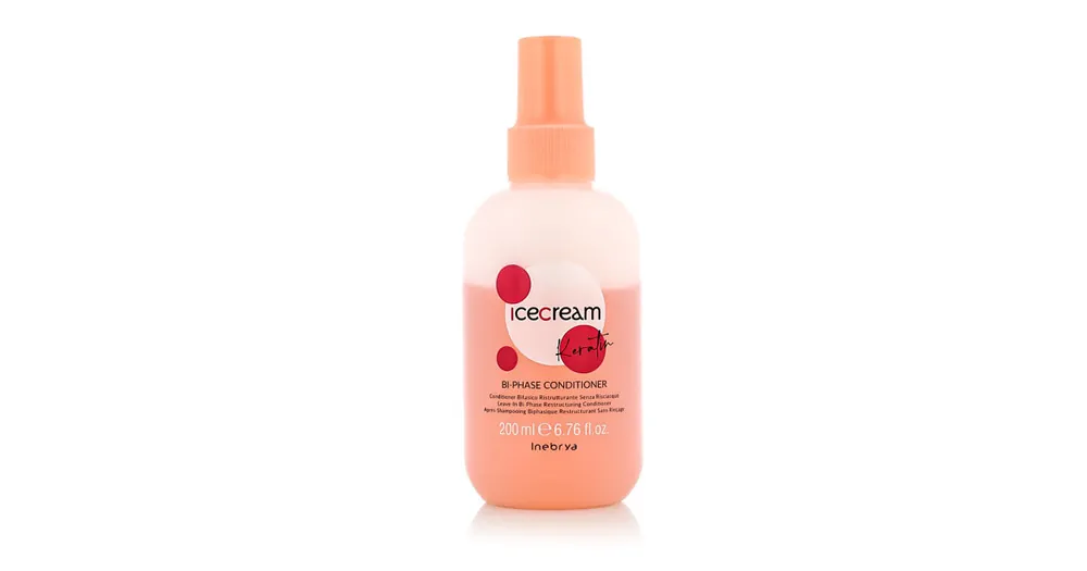 Přímo Od Výrobce Inebrya Ice Cream Keratin Bi-Phase Conditioner 200 ml .