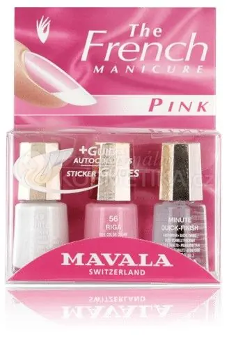 Oblíbený Mavala French Manicure Pink - Francouzká manikúra 3x5ml