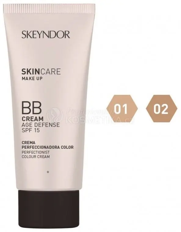 Skeyndor SkinCare Make-up BB Cream SPF15 - Tónovací krém 01 40ml Vysoce Kvalitní