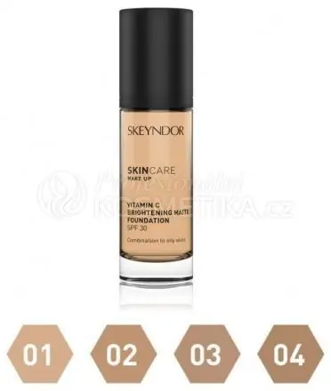 Výprodej Skeyndor SkinCare Make-up Vitamin C Brightening Matte - Prozařující matující make-up č. 01 30 ml