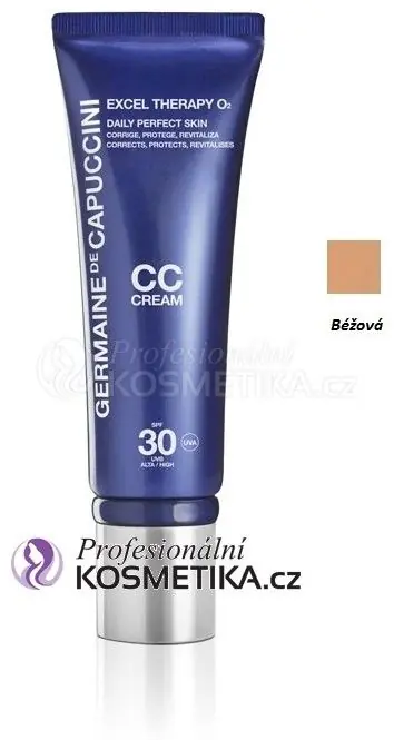 Germaine de Capuccini Excel Therapy O2 Daily Perfect Skin CC Cream - Multifunkční CC krém Béžová 50 ml Sezónní Sleva