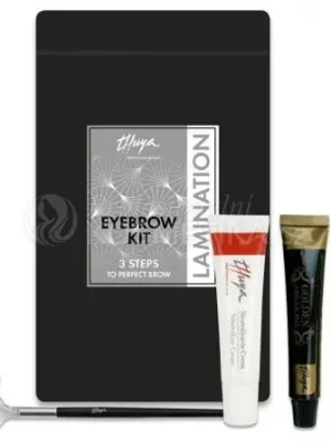 Akce Thuya Eyebrow Kit - Permanentní gel 15 ml + neutralizační krém 15 ml + regenerační krém 15 ml + 1 kartáček Dárková sada