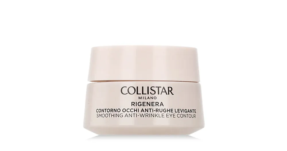 Collistar Rigenera Smoothing Anti-Wrinkle Eye Contour 15 ml Aktuální