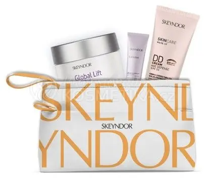 Skeyndor Global Lift Set - Emulze 50 ml + oční krém 5 ml + DD krém 40 ml Dárková sada Novinka