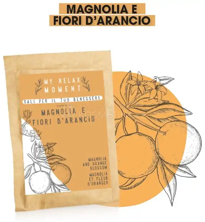 Labor Pro Bath Salt - Sůl do koupele Magnolie a Pomerančový květ 50gr Akce