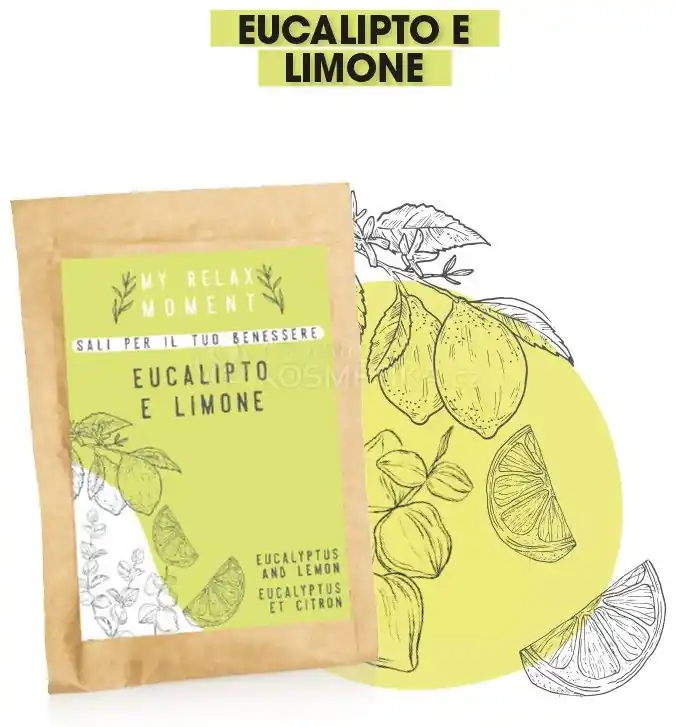 Labor Pro Bath Salt - Sůl do koupele s Eukalyptem a Citronem 50gr Cenová Bomba