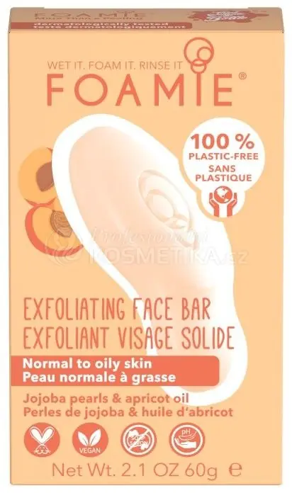 Top Prodej Foamie Cleansing Face Bar Exfoliating More Than A Peeling - Tuhá čisticí péče s peelingovým efektem 60 g