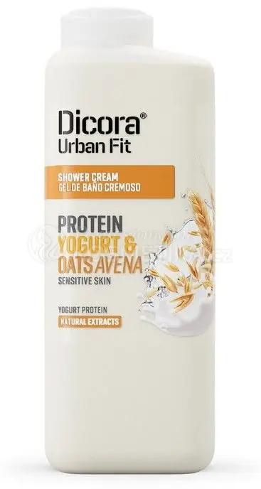 Ověřený Dicora Urban Fit Shower Gel Protein Yogurt and Oats Avena - Sprchový gel jogurt a oves 400 ml