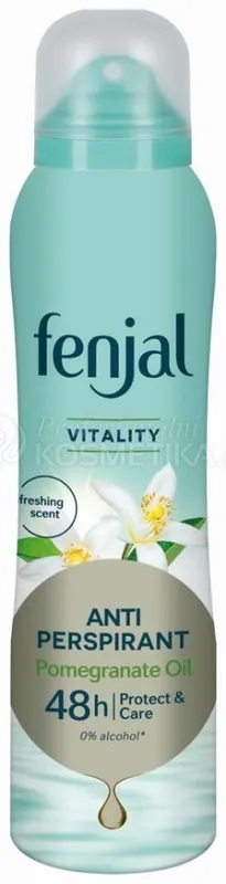 Rychlé Dodání Fenjal Vitality Antiperspirant Spray - Antiperspirant ve spreji pro ženy 150 ml