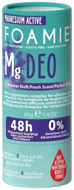 Hit Sezóny Foamie Deodorant Rain In The Woods green - Dámský deodorant 40 g