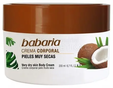 Odeslání Ihned Babaria Body Coco Very Dry Skin - Tělový krém pro suchu pleť 200 ml
