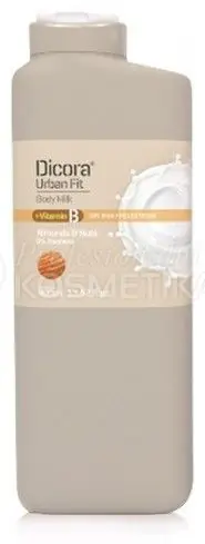 Dicora Urban Fit Body Milk - Tělové mléko s mandlemi 400 ml Značkový