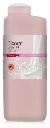 Hit Sezóny Dicora Urban Fit Body Milk Citrics - Tělové mléko s citrusy a broskví 400 ml
