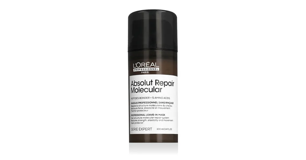 L'Oréal Professionnel Absolut Repair Molecular Professional Leave-In Mask 100 ml . Přímo Od Výrobce