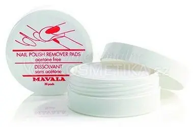 Mavala Nailpolish Remover Pads - Jednorázové odlakovací tampóny 30 ks Ihned K Objednání