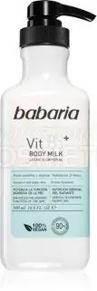 Aktuální Babaria Vitamin B3 Body Milk - Zvláčňující hydratační tělové mléko 500 ml