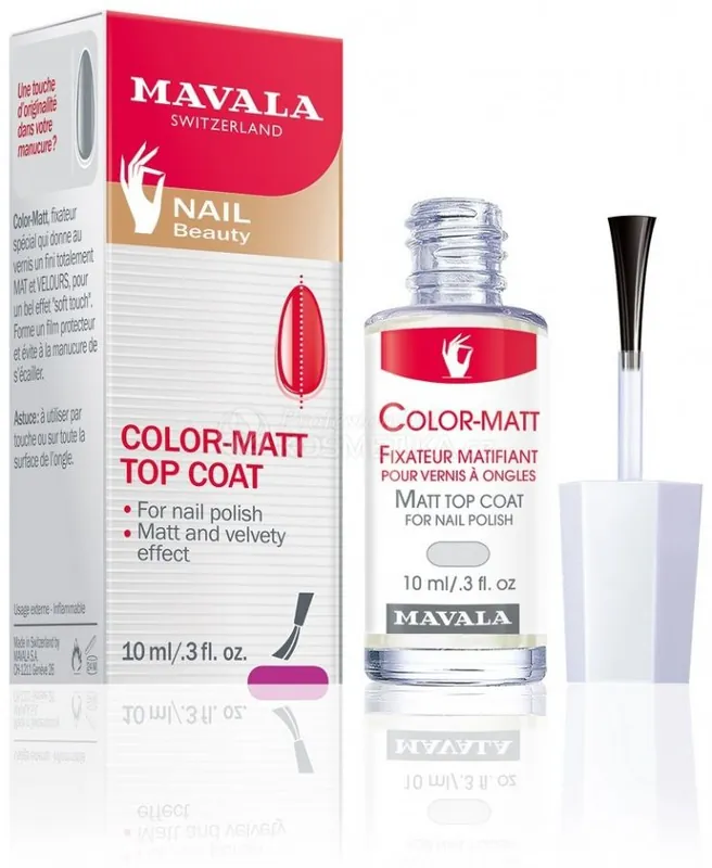 Mavala Color-Matt - Zmatňující nadlak 10ml Vrácení Zdarma