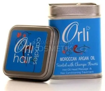 Orli Massage Candles Champa Flowers - Vlasová masážní svíčka 108g Doprava Zdarma