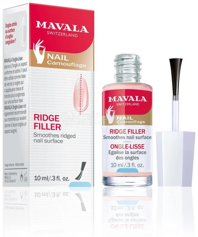 Mavala Ridge Filler - Podlak pro vyrovnání povrchu nehtů 10 ml Akční Cena