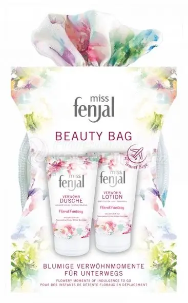 Fenjal Miss Beauty Bag Floral Fantasy - Tělové mléko 75 ml + sprchový gel 75 ml Dárková sada Aktuální
