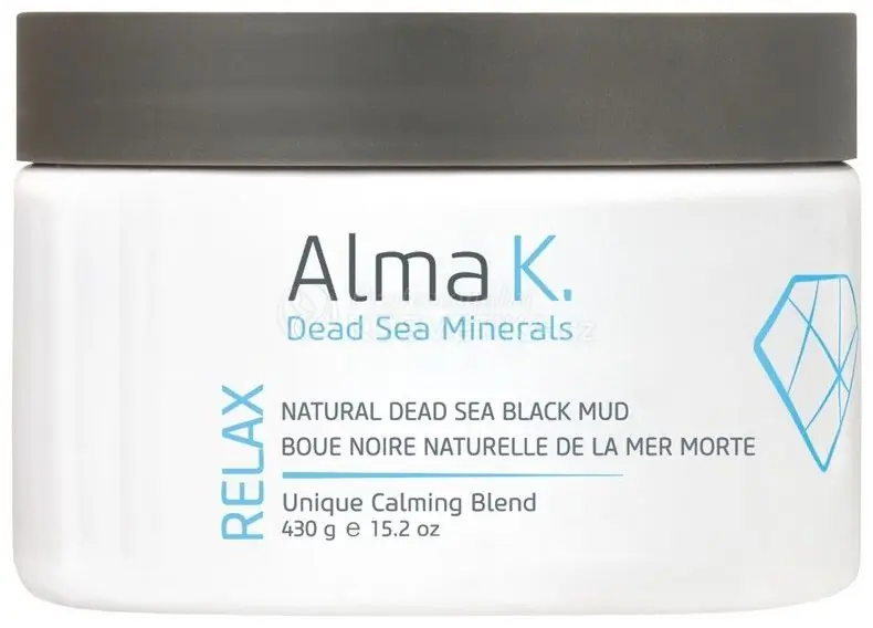 Ihned K Objednání Alma K. Natural Dead Sea Black Mud - Přírodní bahno z mrtvého moře 430 g