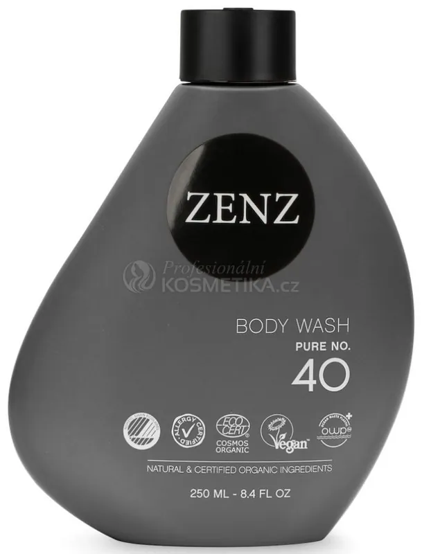 Koupit Online Zenz Organic Body Wash Pure No. 40 - Přírodní a organický sprchový gel 250 ml