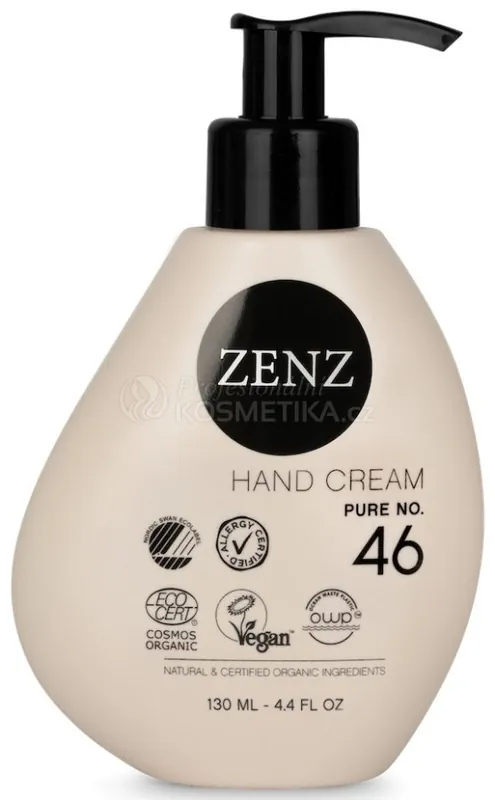 Zenz Organic Hand Cream Pure No. 46 - Přírodní krém na ruce 130 ml Cenová Bomba
