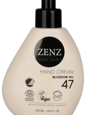 Zenz Organic Hand Cream Blossom No. 47 - Přírodní krém na ruce s vůní květin 130 ml Víkendová Akce