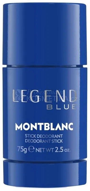 MontBlanc Legend Blue Deo Stick - Pánský deodorant 75 g Nejprodávanější