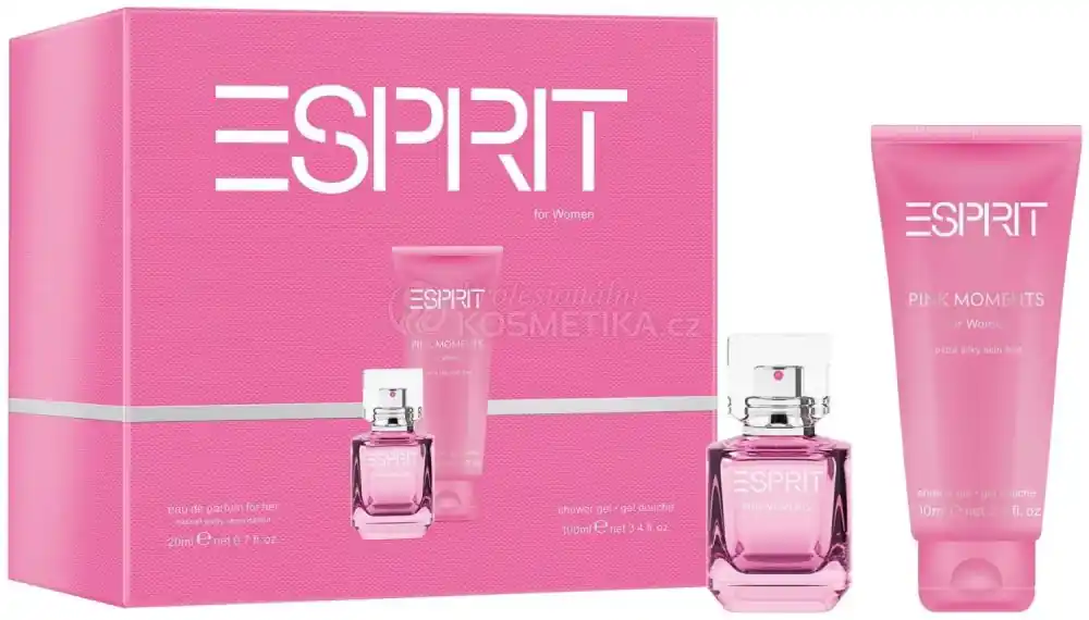 Esprit Pink Moments Set - EDP 20 ml + sprchový gel 100 ml Dárková sada Poslední Šance