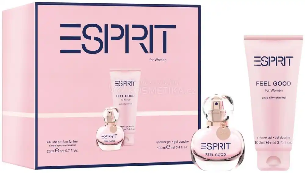 Esprit Feel Good Set - EDP 20 ml + sprchový gel 100 ml Dárková sada Autentický