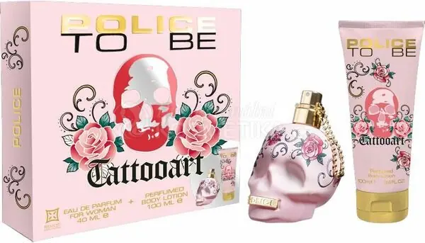Omezená Nabídka Police To Be Tattooart Set - EDP 40 ml + tělové mléko 100 ml Dárková sada