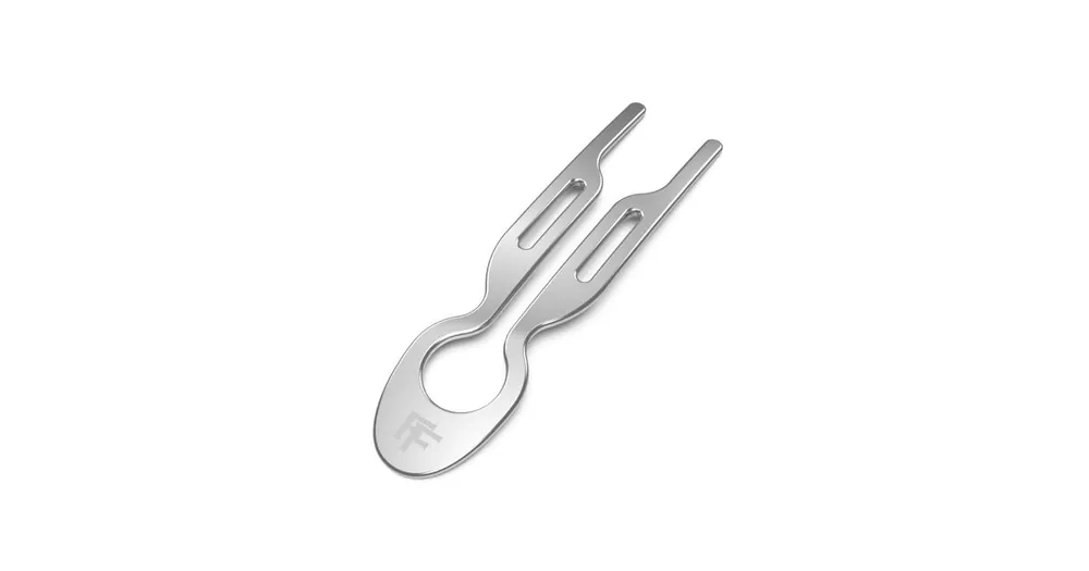 Fiona Franchimon Nº 1 Hairpin Steel (White Gold Finish) 1 ks . Vrácení Zdarma