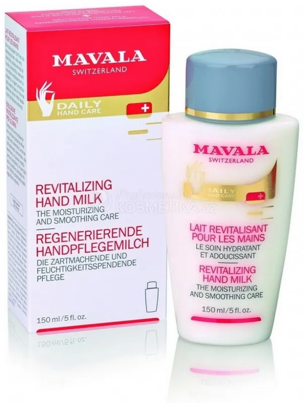 Mavala Revitalising Hand Milk - Zjemňují mléko na ruce 150 ml Rychlé Dodání